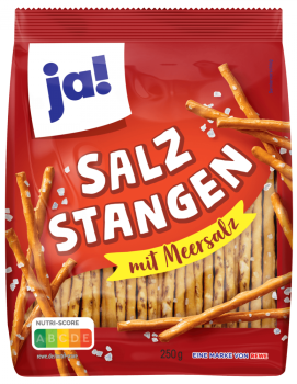 ja! - Salzstangen mit Meersalz 250g